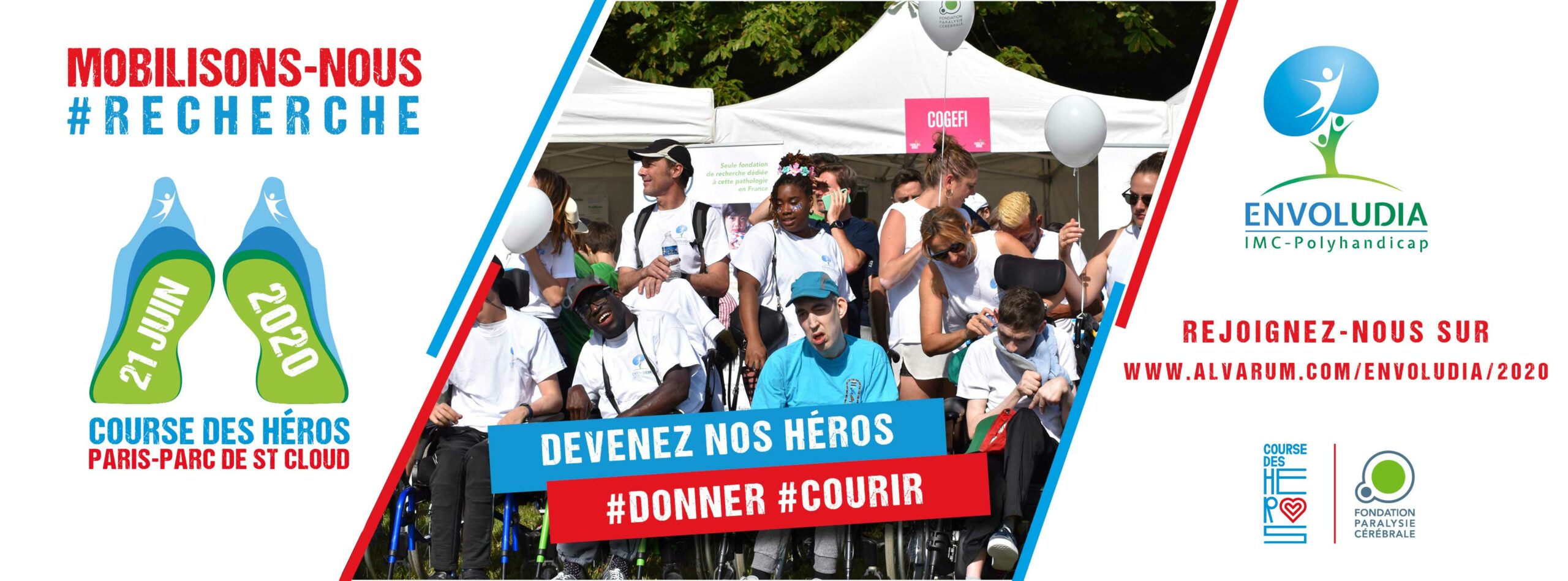 Course des Héros 2020 : rejoignez Envoludia