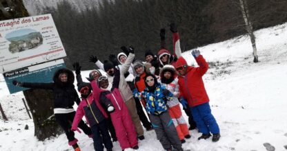 Séjour à la montagne pour les enfants du SESSAD 93