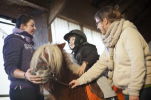 équithérapie paralysie cérébrale