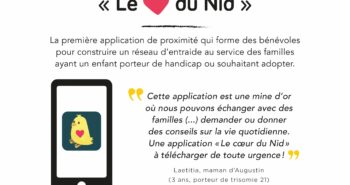 Le cœur du nid : la nouvelle appli d’entraide autour du handicap