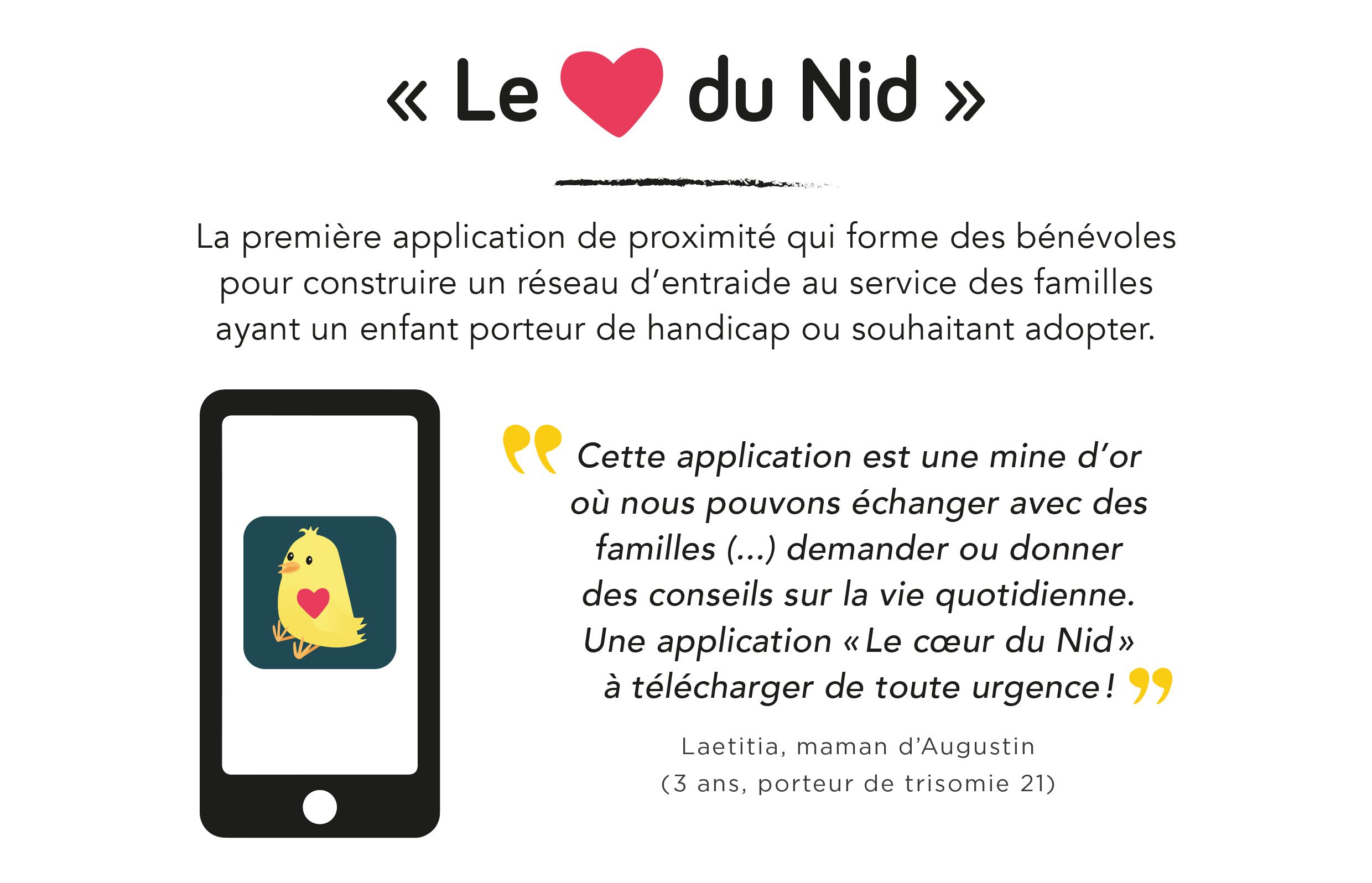 Le cœur du nid : la nouvelle appli d’entraide autour du handicap